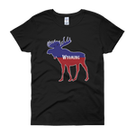 Wyoming Moose - Women's Short Sleeve