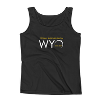 "I Totally Blacked Out in WYO" 2017 Solar Eclipse - Women's Tank