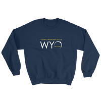 "I Totally Blacked Out in WYO" Eclipse Sweatshirt - Unisex