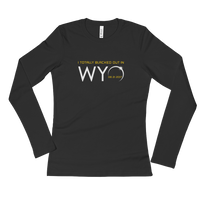 "I Totally Blacked Out in WYO" Eclipse - Women's Long Sleeve