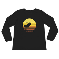 Wyoming Sun Moose - Women's Long Sleeve