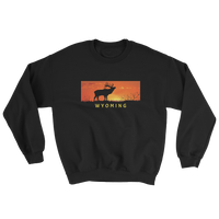 Wyoming Elk Sunset Sweatshirt - Unisex