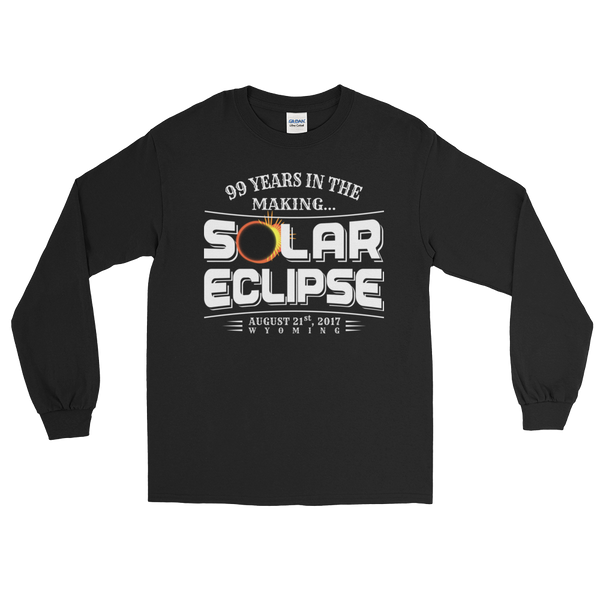 WYOMING "99 Years in the Making" Eclipse - Men's/Unisex Long Sleeve
