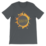 2017 Solar Eclipse Watercolor Burst - Men's/Unisex Short Sleeve