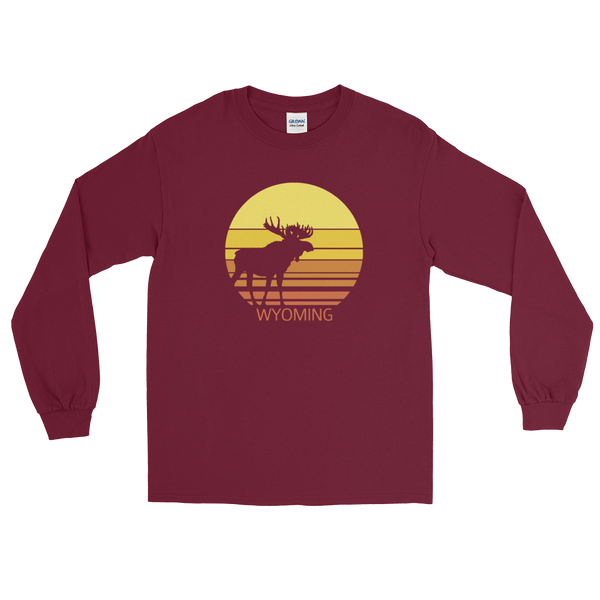 Wyoming Sun Moose - Men's/Unisex Long Sleeve