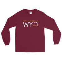 "I Totally Blacked Out in WYO" Eclipse -Men's/Unisex Long Sleeve